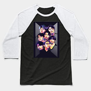 all member BTS kpop Baseball T-Shirt